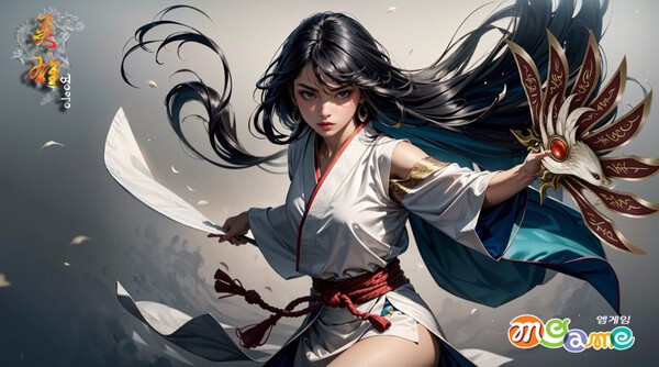 ‘영웅 온라인’에서 신규 캐릭터 사신 무녀 '루화'를 업데이트 /이미지=엠게임