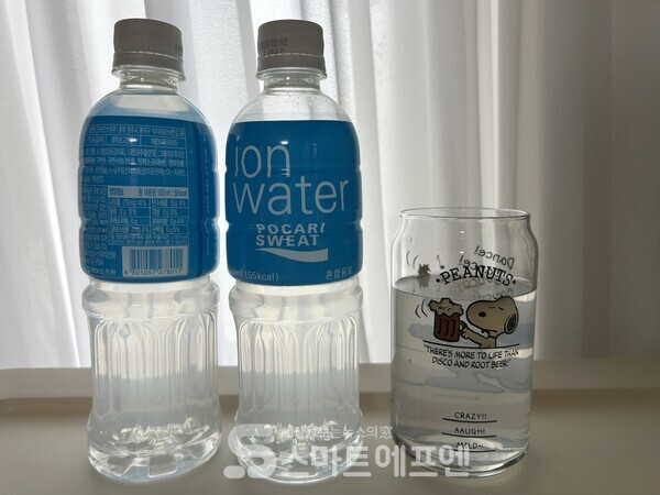 포카리스웨트 이온워터는 지난 2018년 5월 처음 출시돼 현재는 '임산부 입덧 음료'라는 타이틀을 얻게 됐다./사진=김선주 기자 