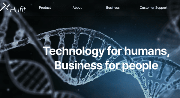 동아에스티의 자회사 동아참메드가 지분투자를 단행한 휴피트 / 이미지=휴피트 홈페이지 캡처