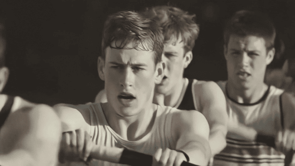 헤지스 로잉 클럽 캠페인(AI)./사진=LF