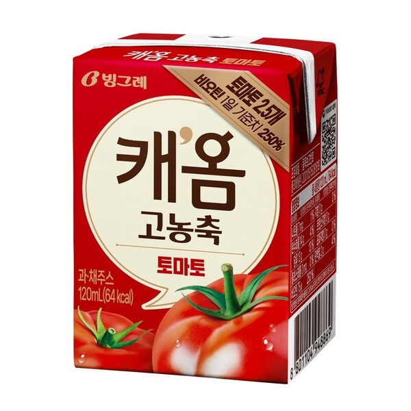 ‘캐옴 고농축 토마토’ /사진=빙그레