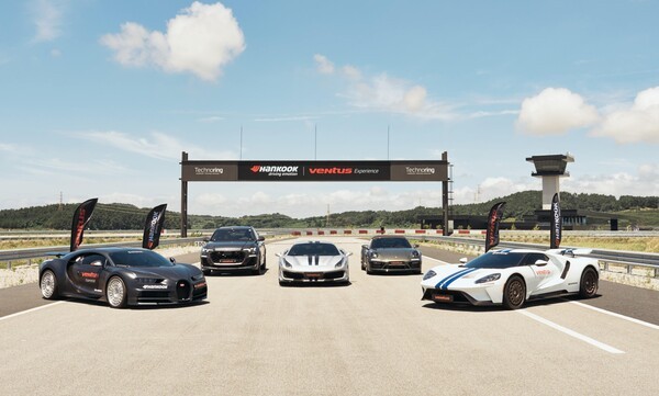 올해 7월 국내에서 진행한 유럽 자동차 인플루언서 초청 '벤투스 익스피리언스' 행사 이미지. /사진=한국타이어