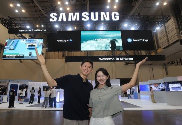 삼성전자, 기후산업국제박람회 부스 /사진=삼성전자