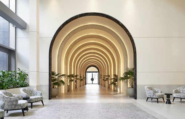 그랜드 조선 제주 힐 스위트 입구./사진=조선호텔앤리조트 