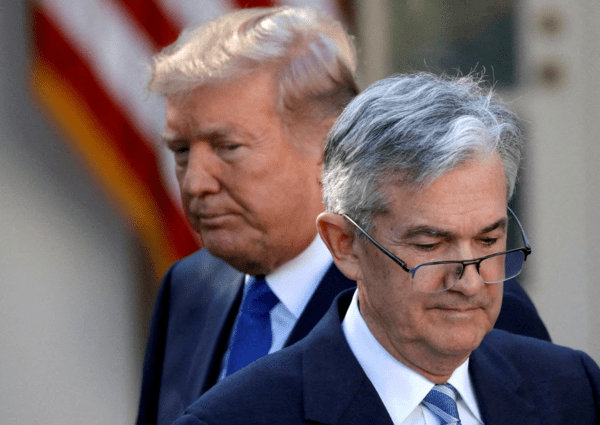 도널드 트럼프 미국 대통령과 제롬 파월 연준 의장./사진=로이터 연합뉴스 자료사진