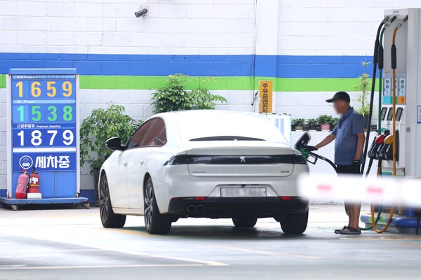 서울 시내 한 주유소 모습 /사진=연합