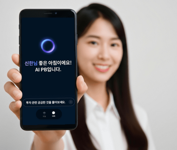 신한투자증권, AI기반 투자정보 서비스 'AI PB' 출시. /사진=신한투자증권