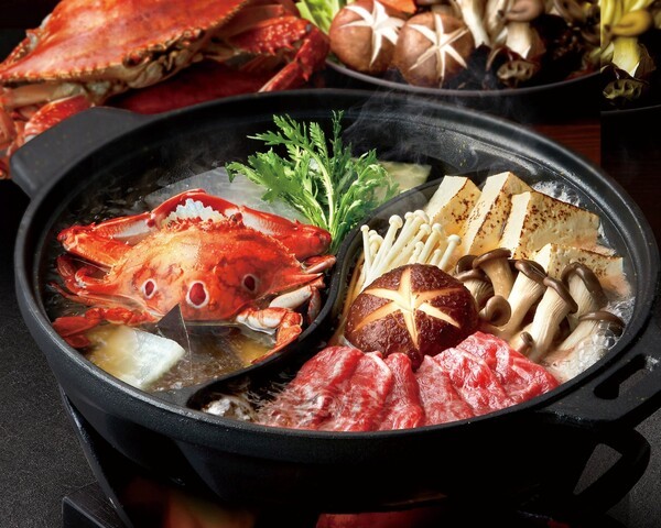 로운 샤브샤브, 가을 꽃게 한 마리 육수 및 스키야키 육수 이미지./사진=이랜드