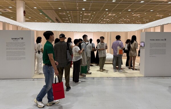 나무엑스, 프리즈 서울 전시 현장 이미지./사진=SK인텔릭스