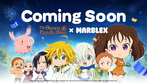 넷마블 블록체인 전문 계열사 마브렉스(MARBLEX)는 일본 출판사 고단샤의 글로벌 인기 IP ‘일곱 개의 대죄’를 활용한 NFT 프로젝트를 연내 선보일 계획이다./이미지=마브렉스