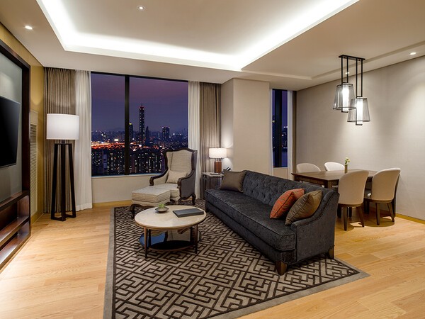 서울드래곤시티 ‘그랜드 머큐어’ 객실.                                 /사진=서울드래곤시티