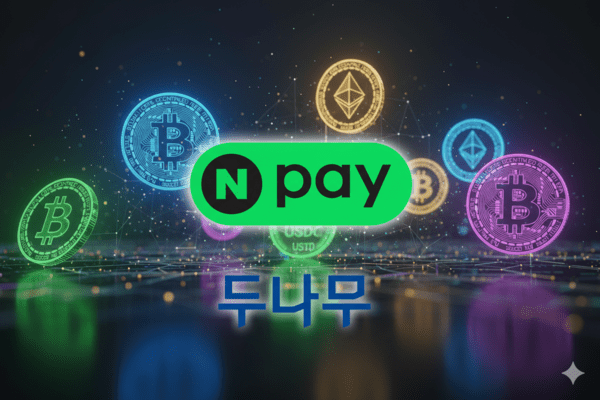 두나무는 네이버 비상장 자회사인 네이버파이낸셜과 포괄적 주식 교환을 물밑 추진 중인 것으로 알려졌다. / 이미지=구글 제미나이 생성