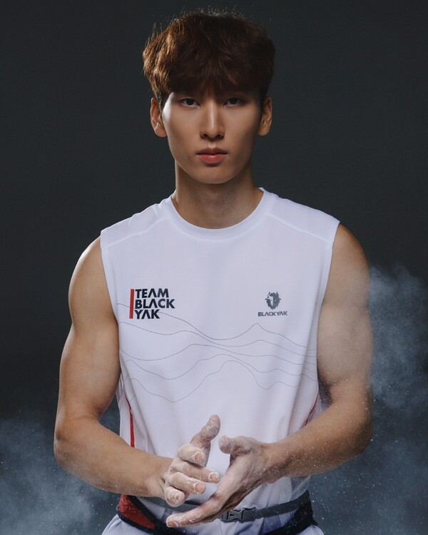 블랙야크 스포츠 클라이밍팀 이도현 선수,