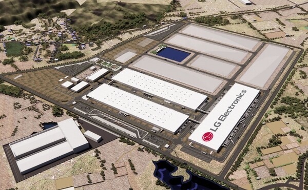 LG전자 인도 스리시티 공장 조감도/사진=LG전자