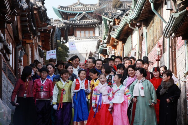 2016년 북촌 한옥마을 /사진=연합