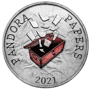 국제탐사보도언론인협회(ICIJ)가 '판도라 페이퍼스'를 상징하기 위해 사용한 기호. /이미지=위키피디아