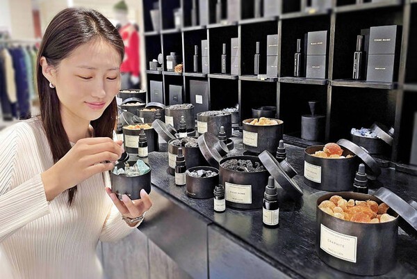 갤러리아백화점, '마드에렌'의 포푸리 제품 선봬