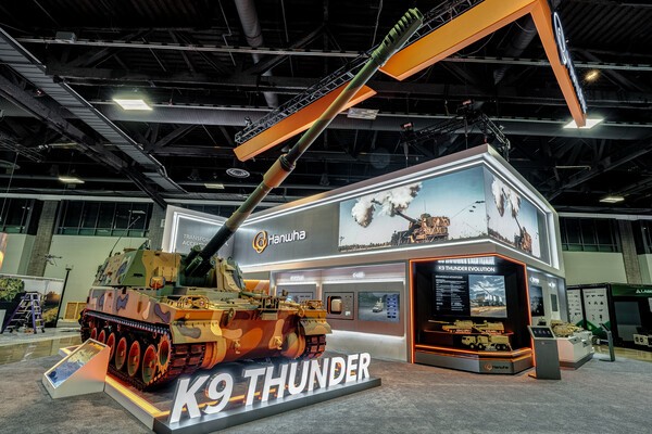 한화는 미국 워싱턴DC에서 13~15일 열리는 'AUSA 2025' 전시회에서 K9 자주포 등을 앞세워 미국과 안보 및 경제 협력 강화를 모색한다. /사진=한화