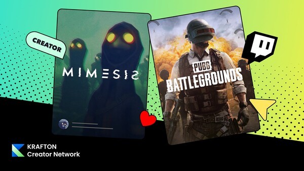 크래프톤, 글로벌 크리에이터 프로그램 'KCN' 신규 캠페인 전개