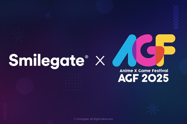 스마일게이트는 12월 일신 킨텍스에서 개최되는 국내 최대의 서브컬처 게임과 애니메이션 축제 ‘Anime X Game Festival 2025(이하 AGF 2025)’에 공식 메인 스폰서로 참가한다. /이미지=스마일게이트
