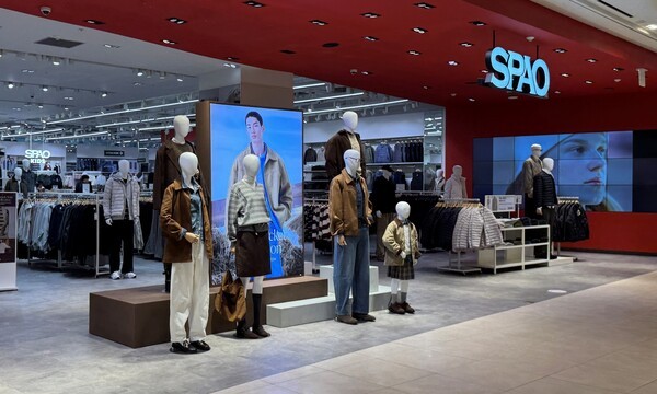 이랜드 스파오, 스타필드 고양점 대표 매장 전경./사진=이랜드