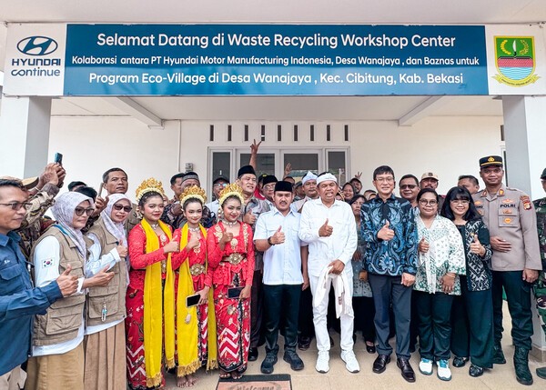 이번 자원순환시설은 기존 리사이클링 센터의 기능 외에도 ▲폐플라스틱 수거 ▲세척 및 분쇄 ▲재생원료 생산 및 판매 등 다양한 역할을 수행한다. / 사진=현대자동차