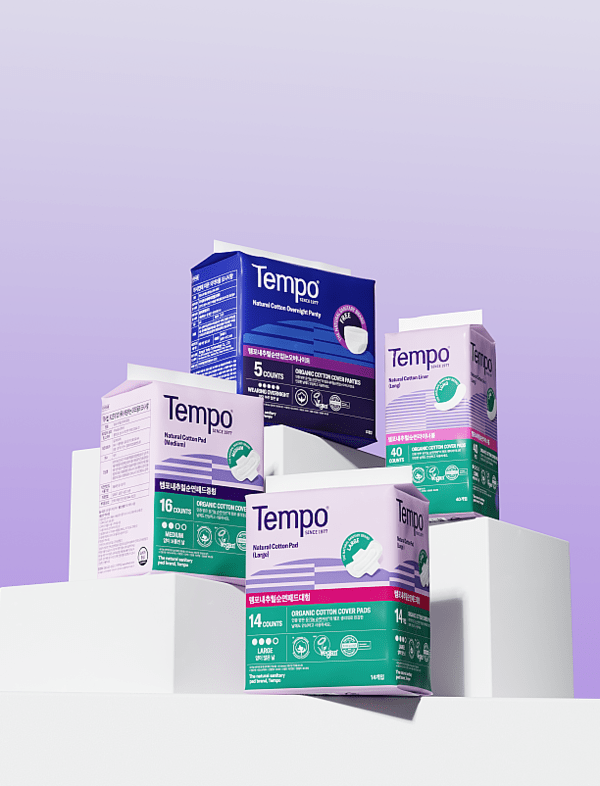 여성용품 브랜드 ‘템포(Tempo)’ /사진=동아제약