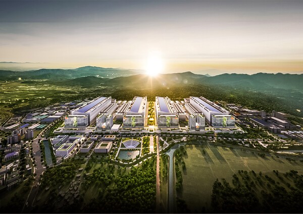 용인 반도체클러스터 일반산업단지 조감도. /사진=용인시