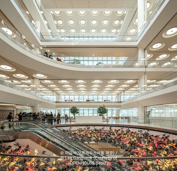 지난 1일, 한국앤컴퍼니그룹 본사 테크노플렉스에서 오픈하우스를 진행했다. /사진=한국앤컴퍼니