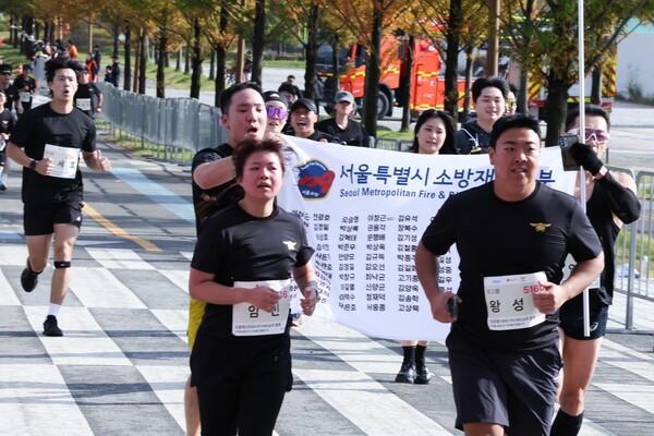 순직소방관 추모 마라톤 '119메모리얼런'/사진=LG유플러스