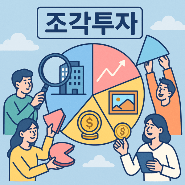 조각투자 관련 이미지. /사진=생성AI 챗GPT 제작