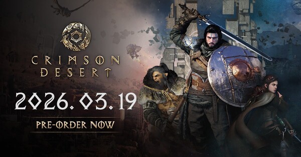 펄어비스가 신작 '붉은사막'을 2026년 3월 19일 글로벌 출시한다 /이미지=펄어비스