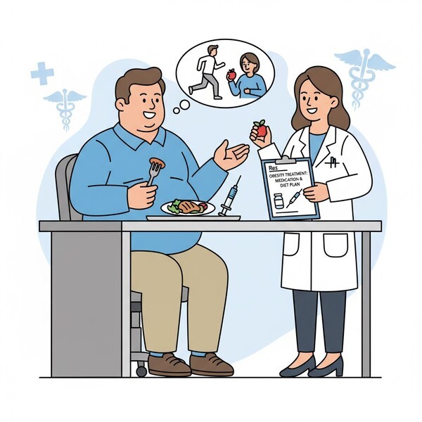 최근 비만 치료제에 대한 수요가 커지면서 국내 기업들도 앞다퉈 연구 개발을 진행 중이다./이미지=구글 제미나이 생성 