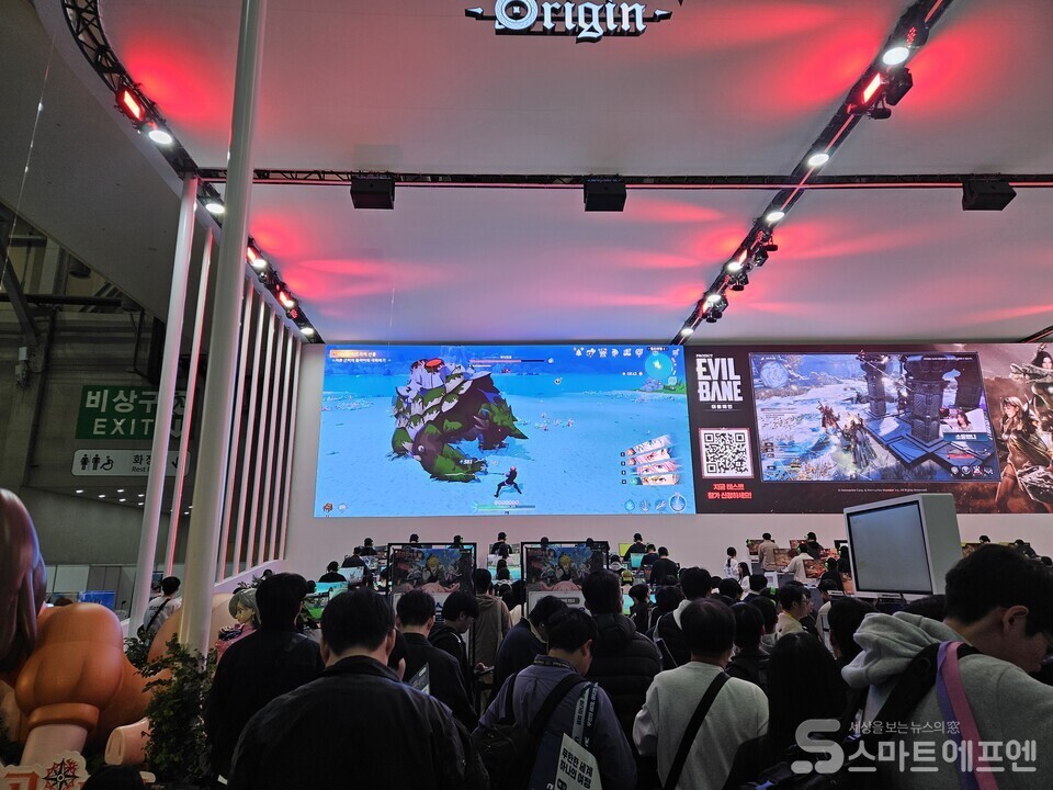 넷마블 부스 전경/사진=양대규 기자