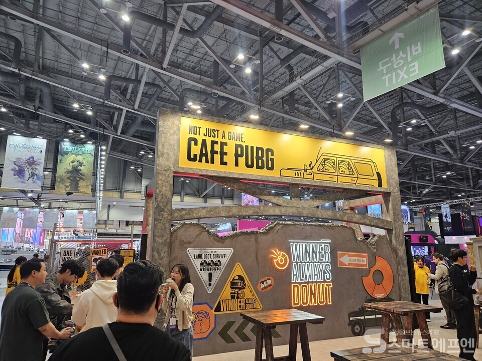 지스타 2025 크래프톤 부스/사진=양대규 기자