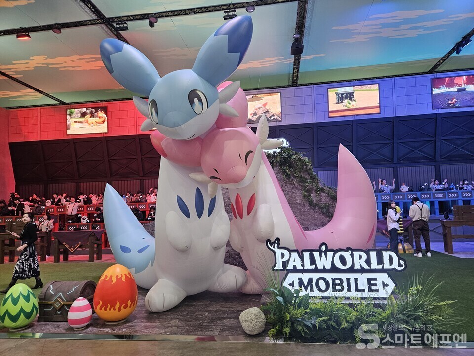 지스타 2025 크래프톤 부스/사진=양대규 기자