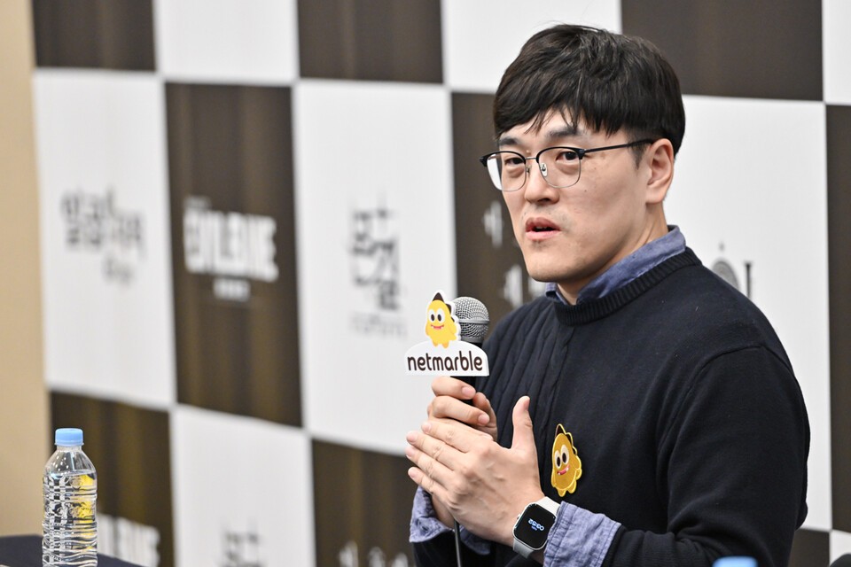 지스타 2025 넷마블 '이블베인' 인터뷰 /사진=넷마블