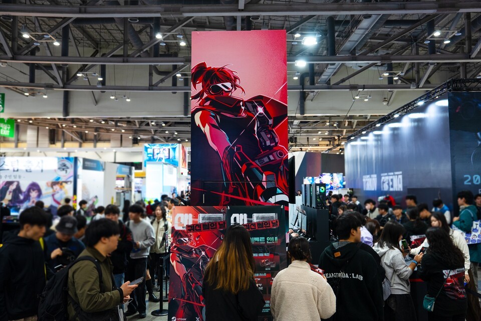 지스타 2025 네오위즈 부스/사진=네오위즈