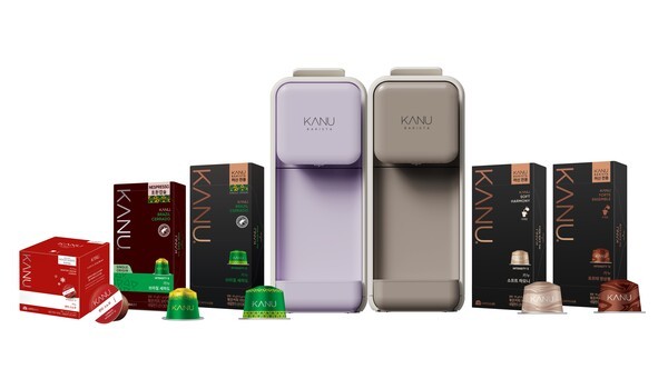 카누 바리스타 신제품 캡슐과 머신 / 사진=동서식품