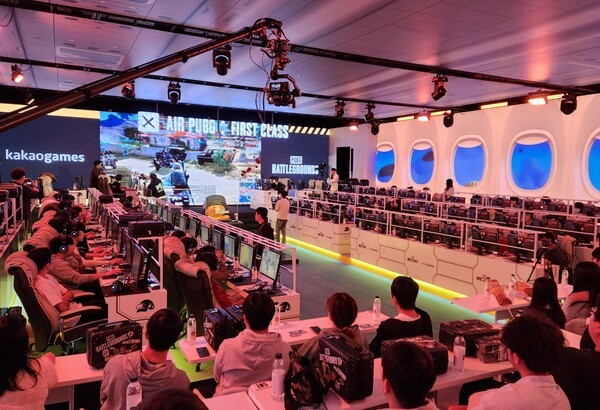 ‘배틀그라운드’의 부산 오프라인 행사 ‘에어 펍지: 퍼스트 클래스(AIR PUBG : First Class)’/사진=카카오게임즈