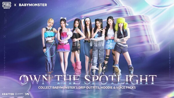 배틀그라운드 모바일 X 베이비몬스터, 두 번째 컬래버레이션/사진=크래프톤