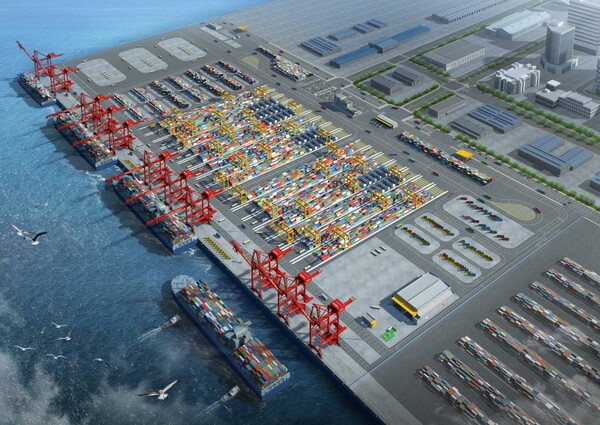 전남 광양시 광양항 자동화테스트베드 구축사업 조감도./사진=광양시