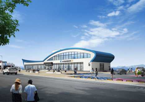 전북 군산시 수산물종합센터건어매장 조감도./사진=군산시