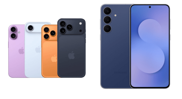 왼쪽부터 애플 아이폰과 삼성 갤럭시./사진=각 사 제공