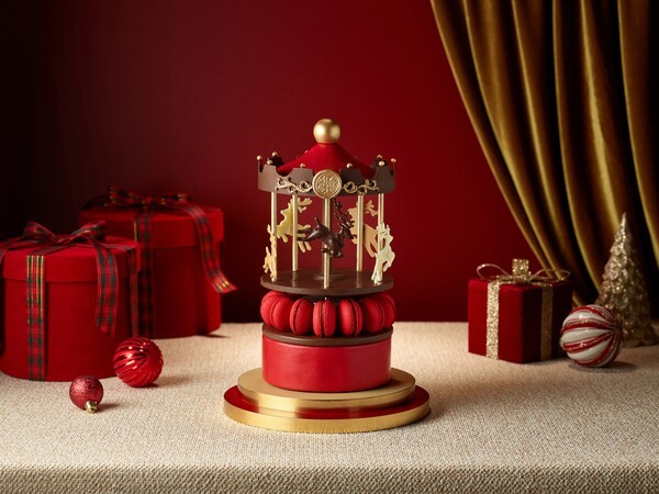 그랜드 인터컨티넨탈 서울 파르나스, 2025 페스티브 케이크 메리고라운드./사진=파르나스호텔