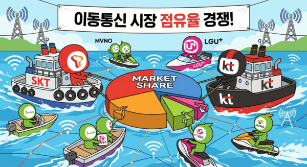 이통3사 해킹·위약금 면제에 번호이동 급증···단통법 폐지 속 알뜰폰... - 뉴스 썸네일 이미지